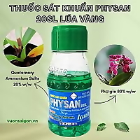 Dung dịch sát khuẩn trừ nấm bệnh cây trồng Physan 20 SL chai 100ml